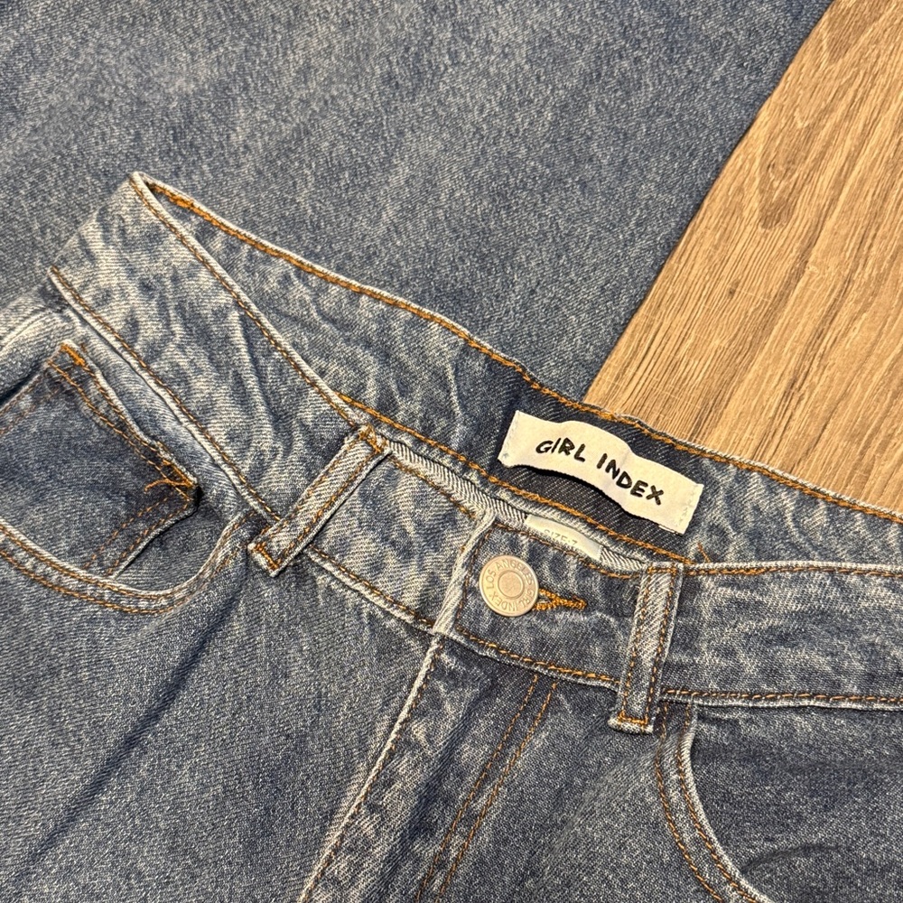 High Rise Denim Jeans